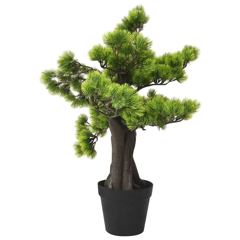Künstlicher Bonsai Pinus mit Topf 60 cm Grün