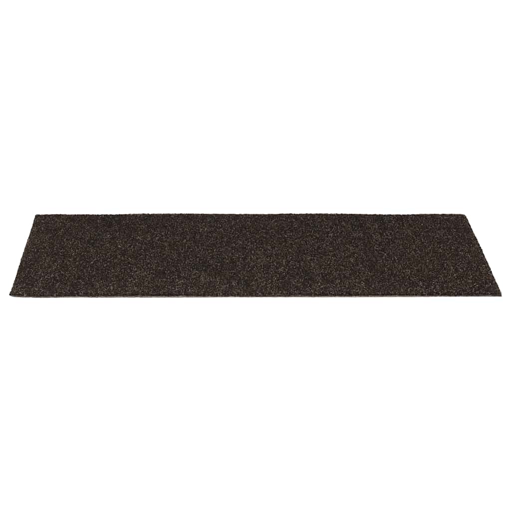 Stufenmatten Selbstklebend 15 Stk. 60x25 cm Dunkelbraun Rechteckig