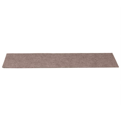 Stufenmatten Selbstklebend 15 Stk. 76x20 cm Hellbraun Rechteckig