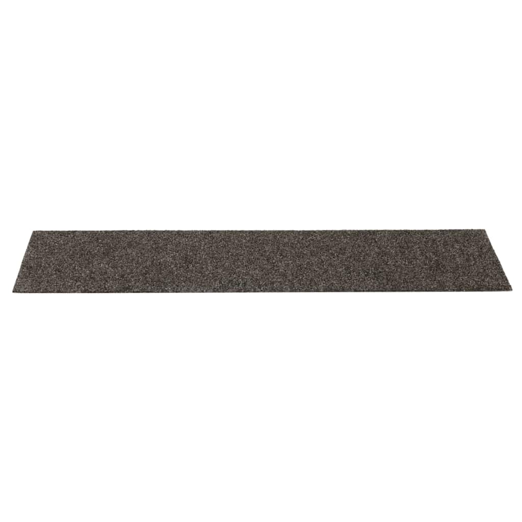 Stufenmatten Selbstklebend 15 Stk. 76x20 cm Anthrazit Rechteckig