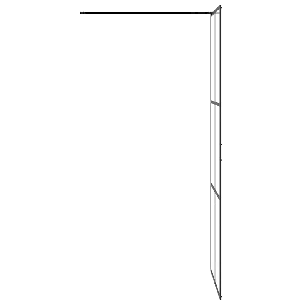 Duschwand für Begehbare Dusche mit Klarem ESG Glas 80x195 cm