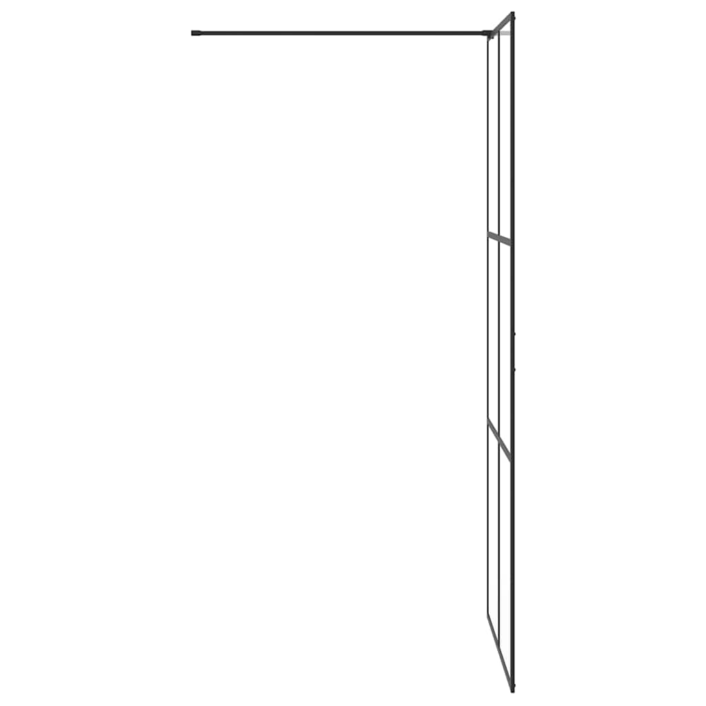 Duschwand für Begehbare Dusche mit Klarem ESG Glas 90x195 cm