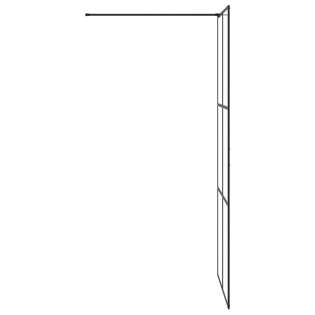 Duschwand für Begehbare Dusche mit Klarem ESG Glas 90x195 cm
