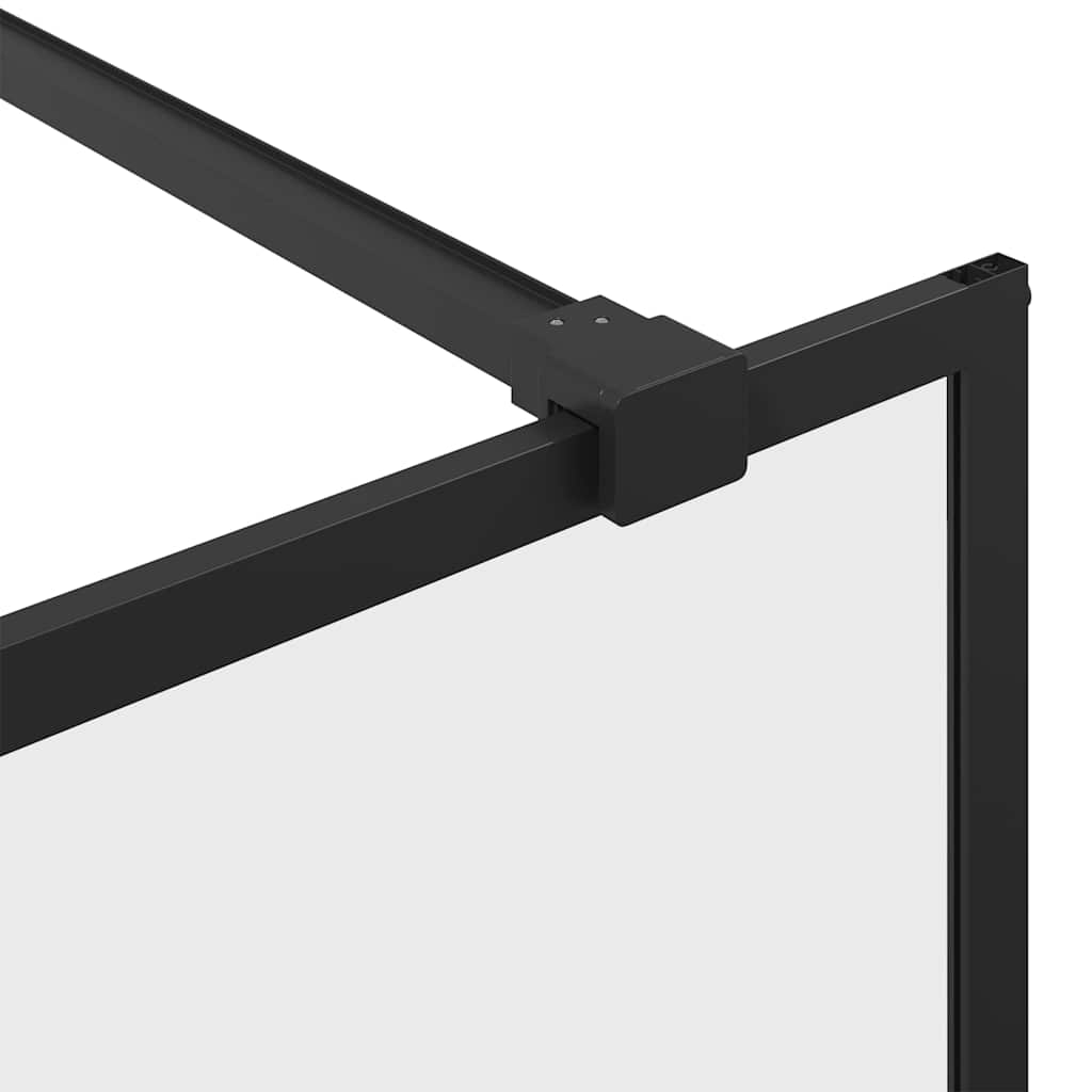 Duschwand für Begehbare Dusche mit Klarem ESG Glas 90x195 cm