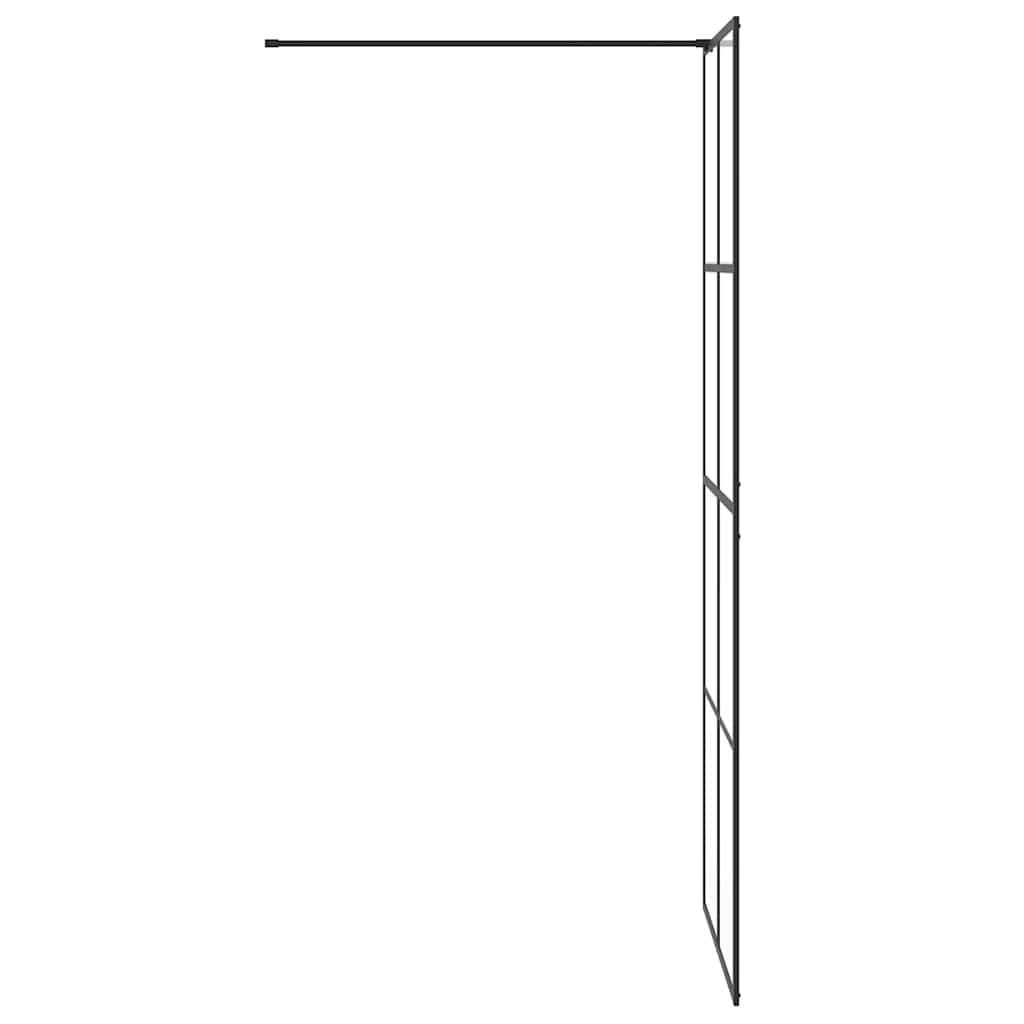 Duschwand für Begehbare Dusche mit Klarem ESG Glas 80x195 cm
