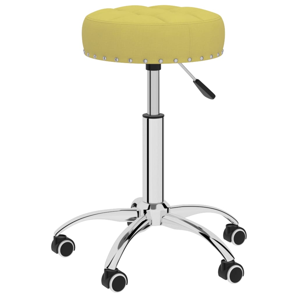 Bürostuhl Drehbar Grün Stoff