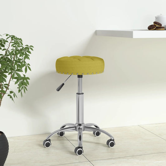 Bürostuhl Drehbar Grün Stoff