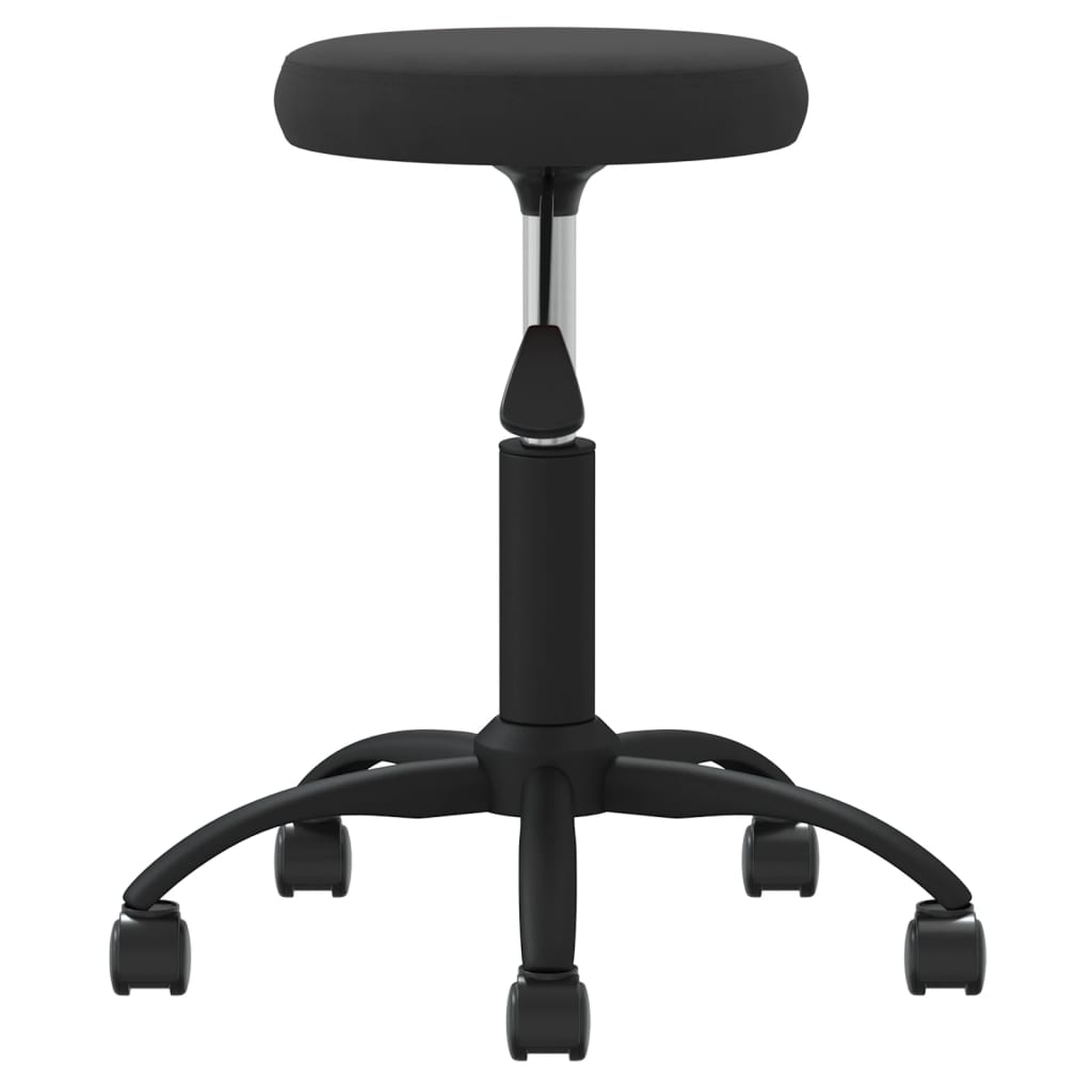Esszimmerstühle 2 Stk. Schwarz Samt