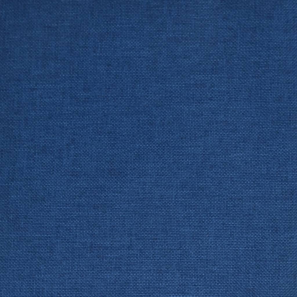 Bürostuhl Drehbar Blau Stoff