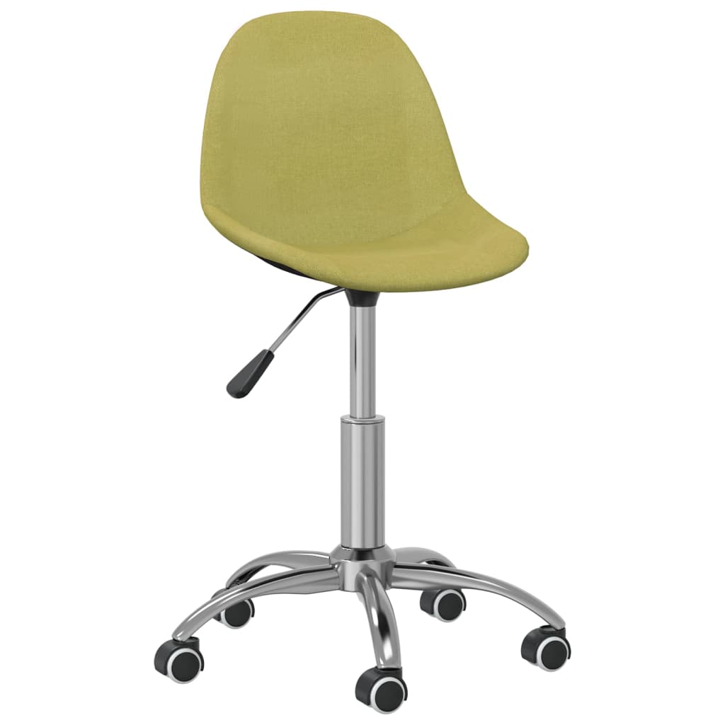 Bürostuhl Drehbar Grün Stoff