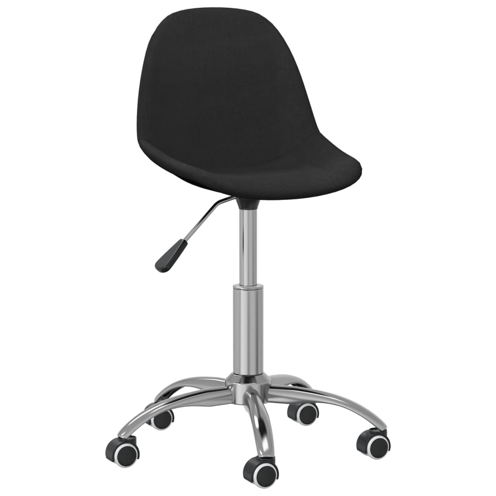 Bürostuhl Drehbar Schwarz Stoff
