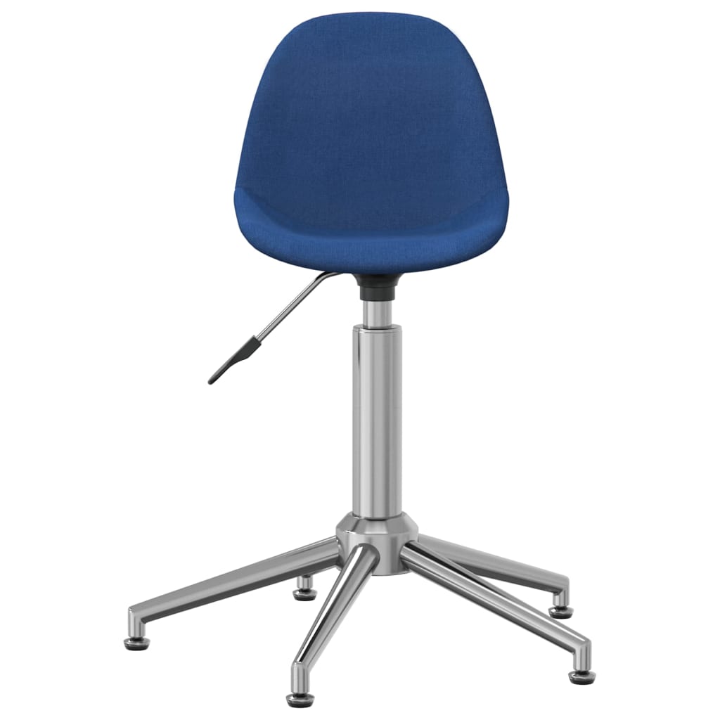 Bürostuhl Drehbar Blau Stoff