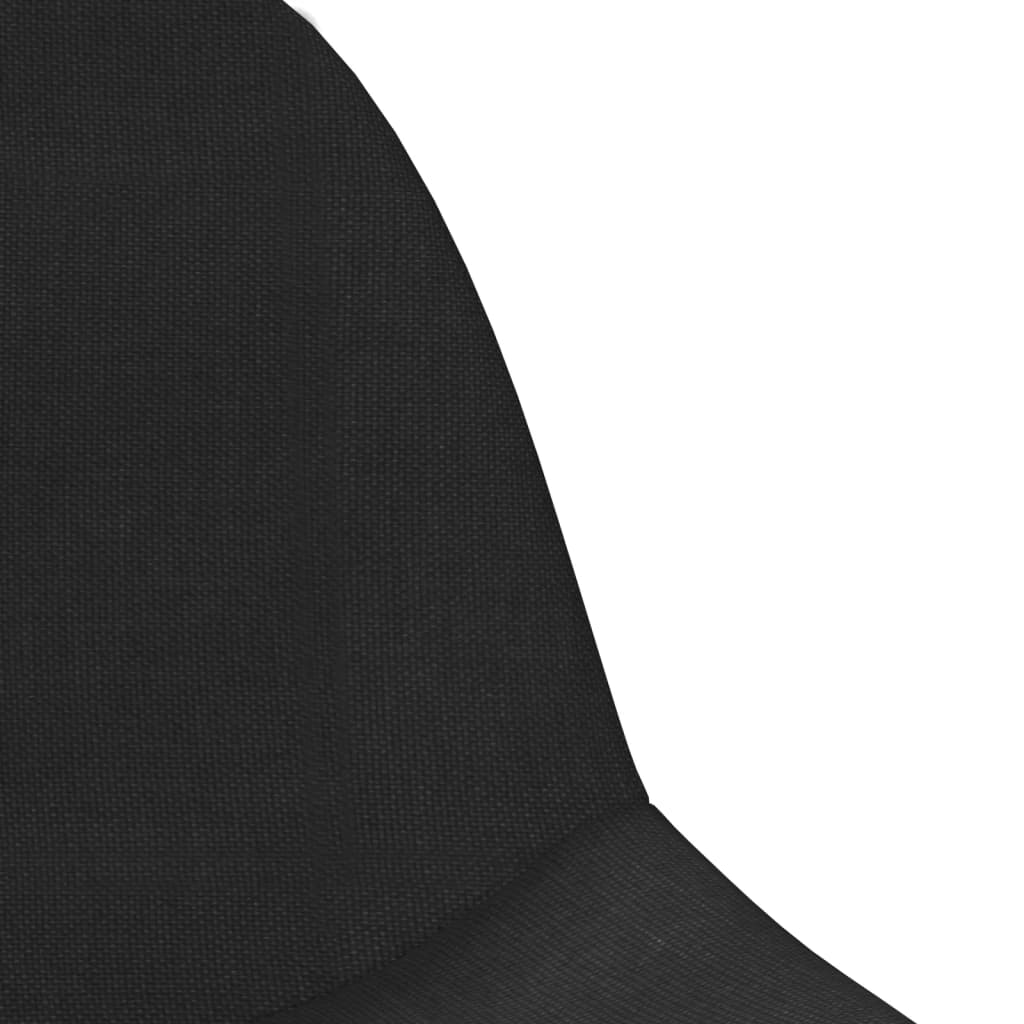 Bürostuhl Drehbar Schwarz Stoff