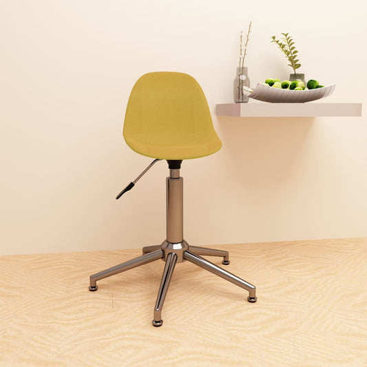 Bürostuhl Drehbar Senfgelb Stoff