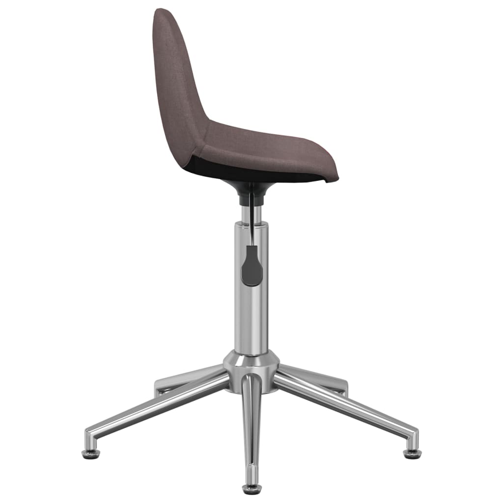 Bürostuhl Drehbar Taupe Stoff