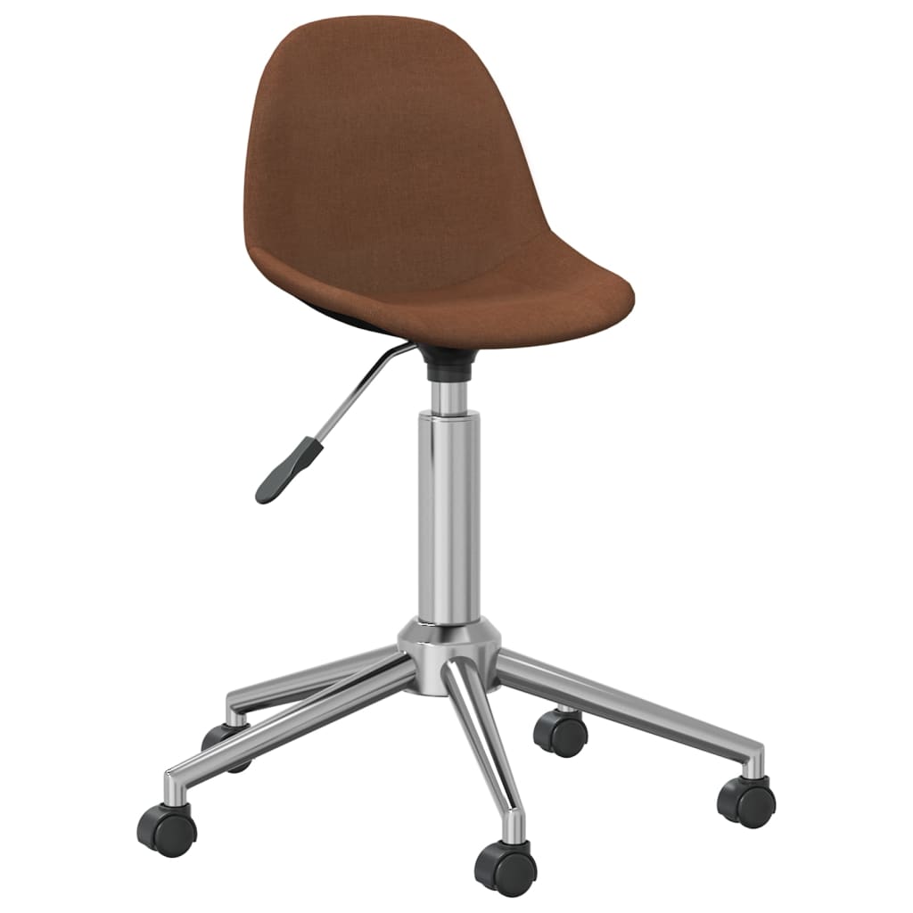 Bürostuhl Drehbar Braun Stoff