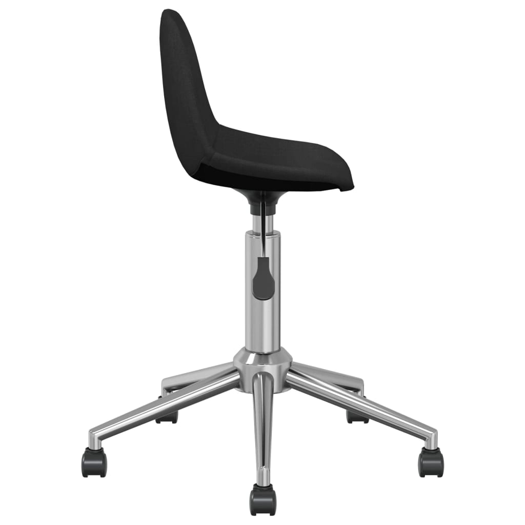 Bürostuhl Drehbar Schwarz Stoff