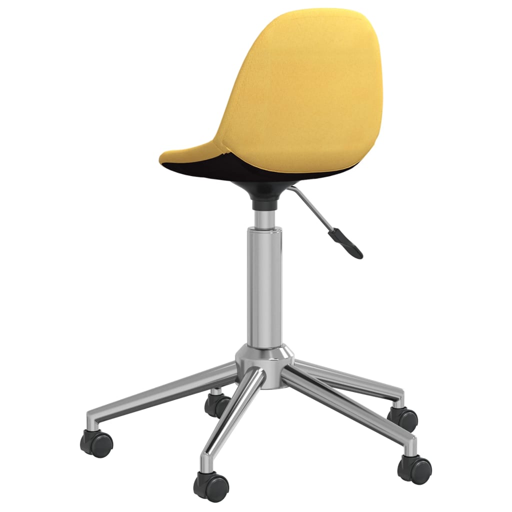 Bürostuhl Drehbar Senfgelb Stoff