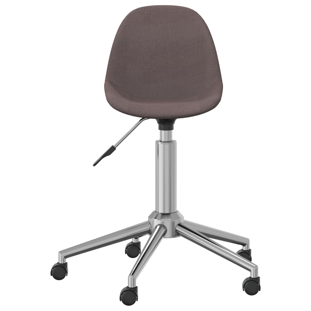 Bürostuhl Drehbar Taupe Stoff