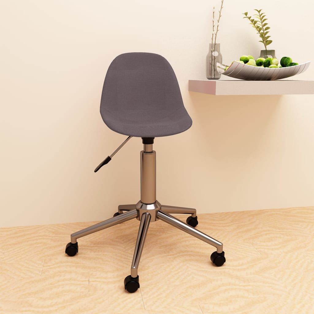 Bürostuhl Drehbar Taupe Stoff
