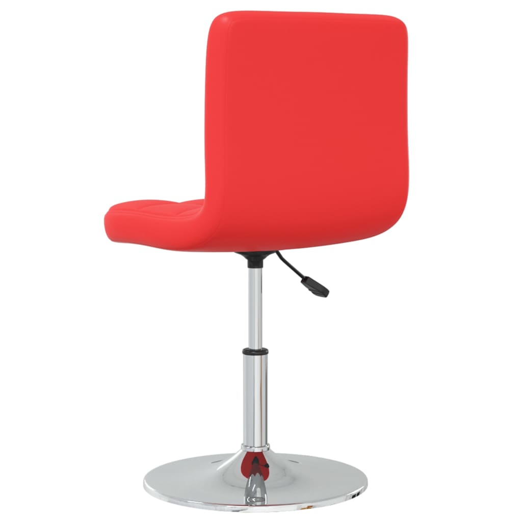 Esszimmerstühle 4 Stk. Rot Kunstleder
