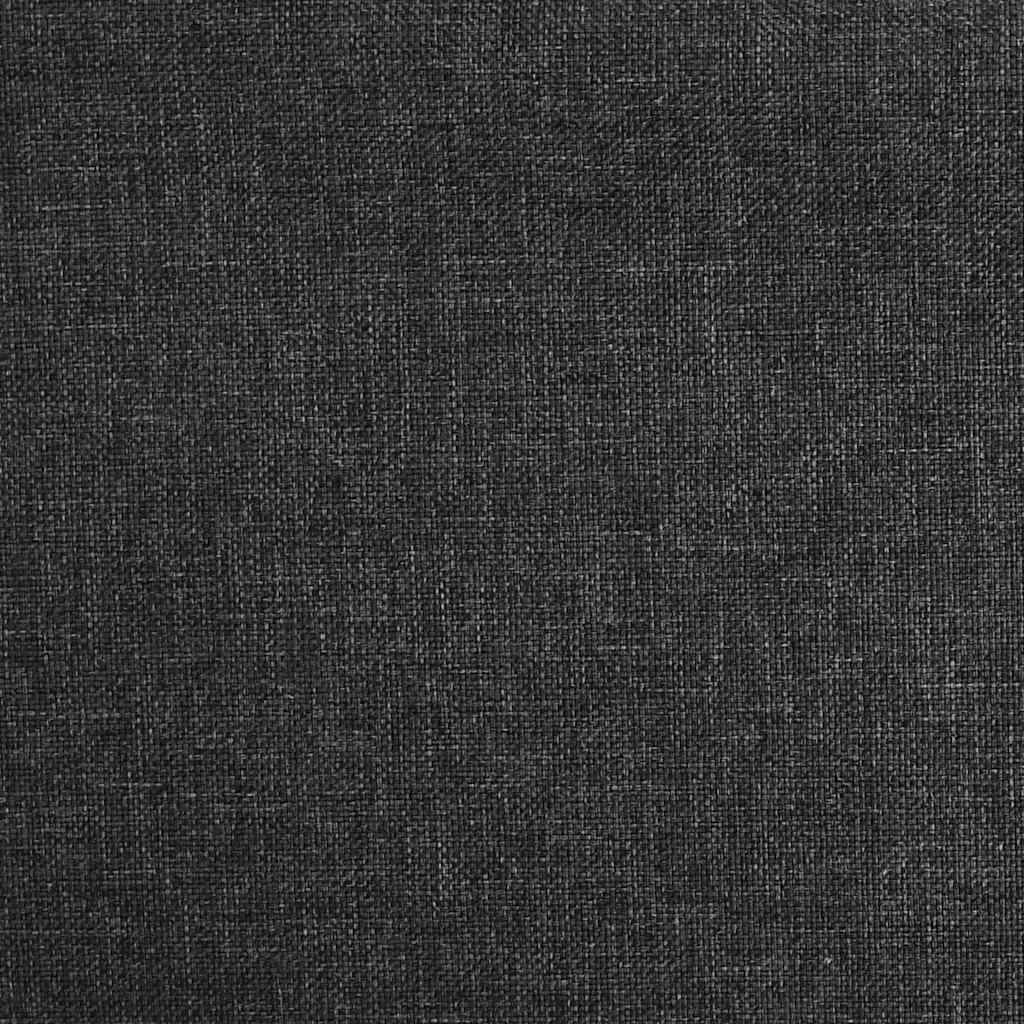 Esszimmerstühle 2 Stk. Drehbar Schwarz Stoff