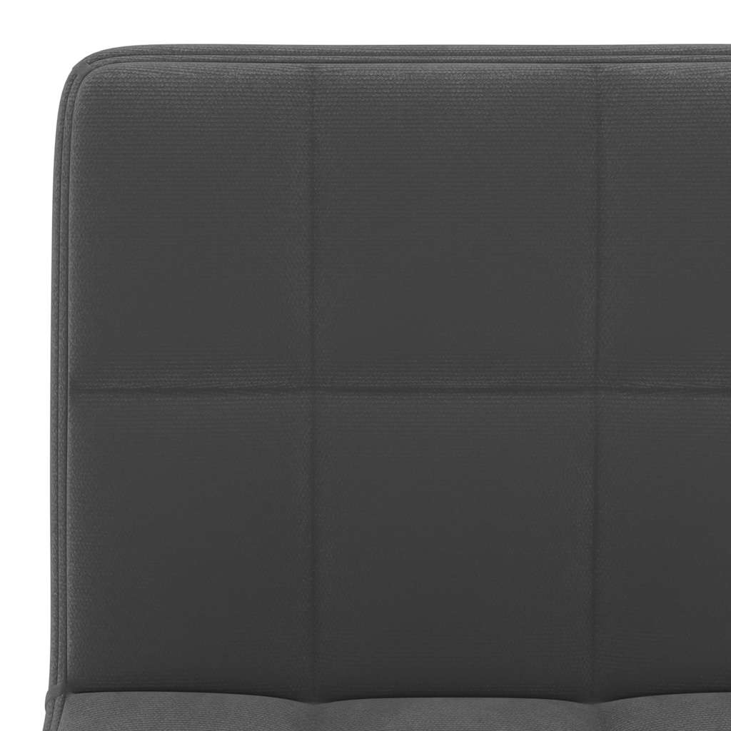 Barhocker 2 Stk. Schwarz Samt