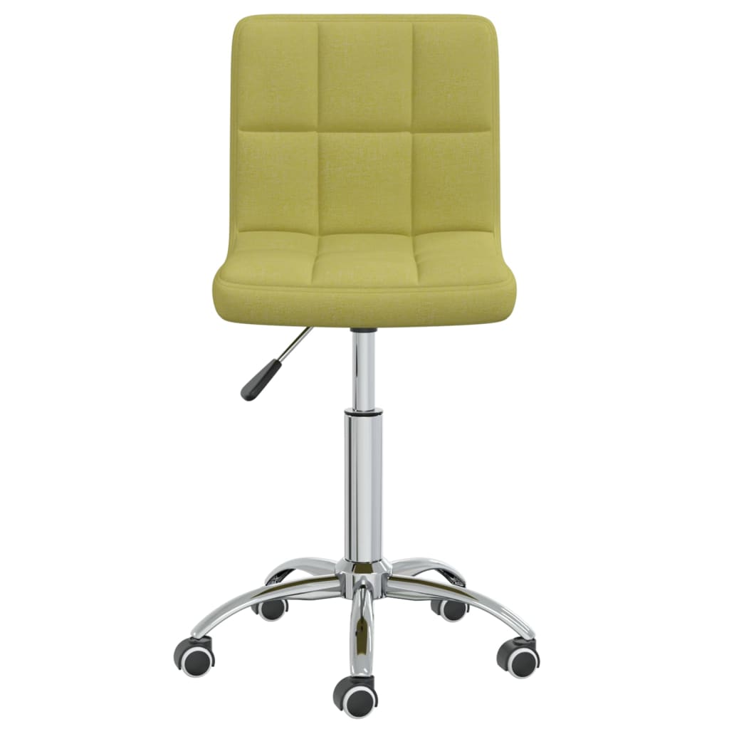 Bürostuhl Drehbar Grün Stoff