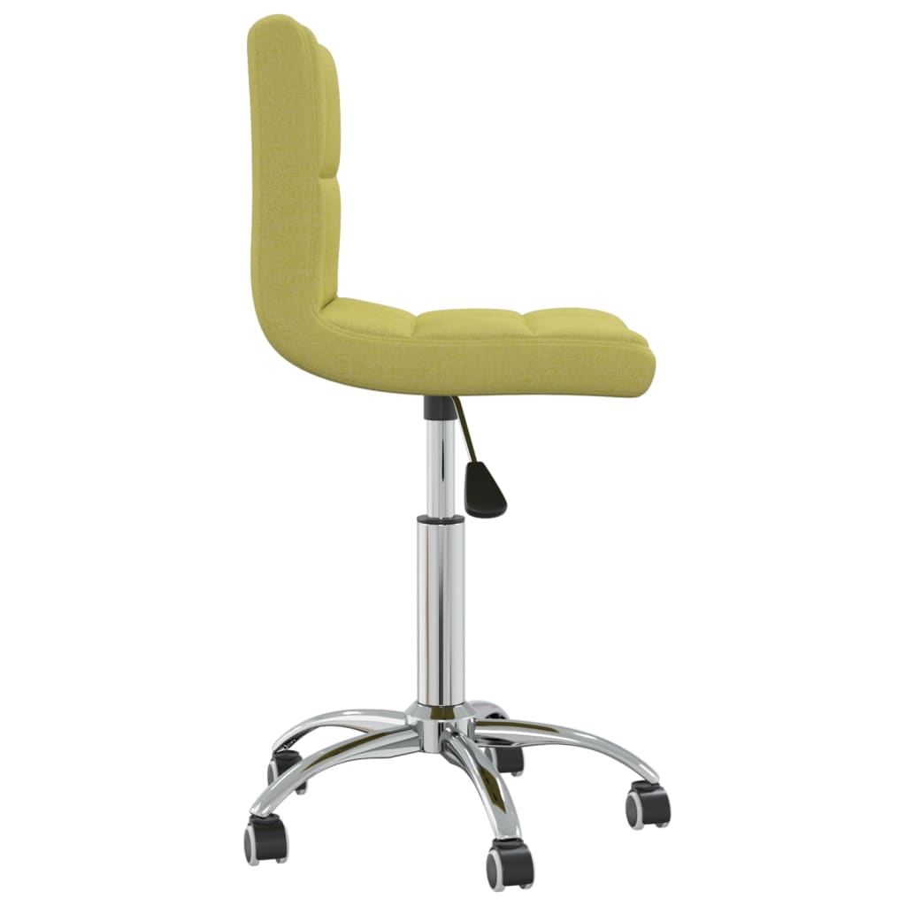 Bürostuhl Drehbar Grün Stoff