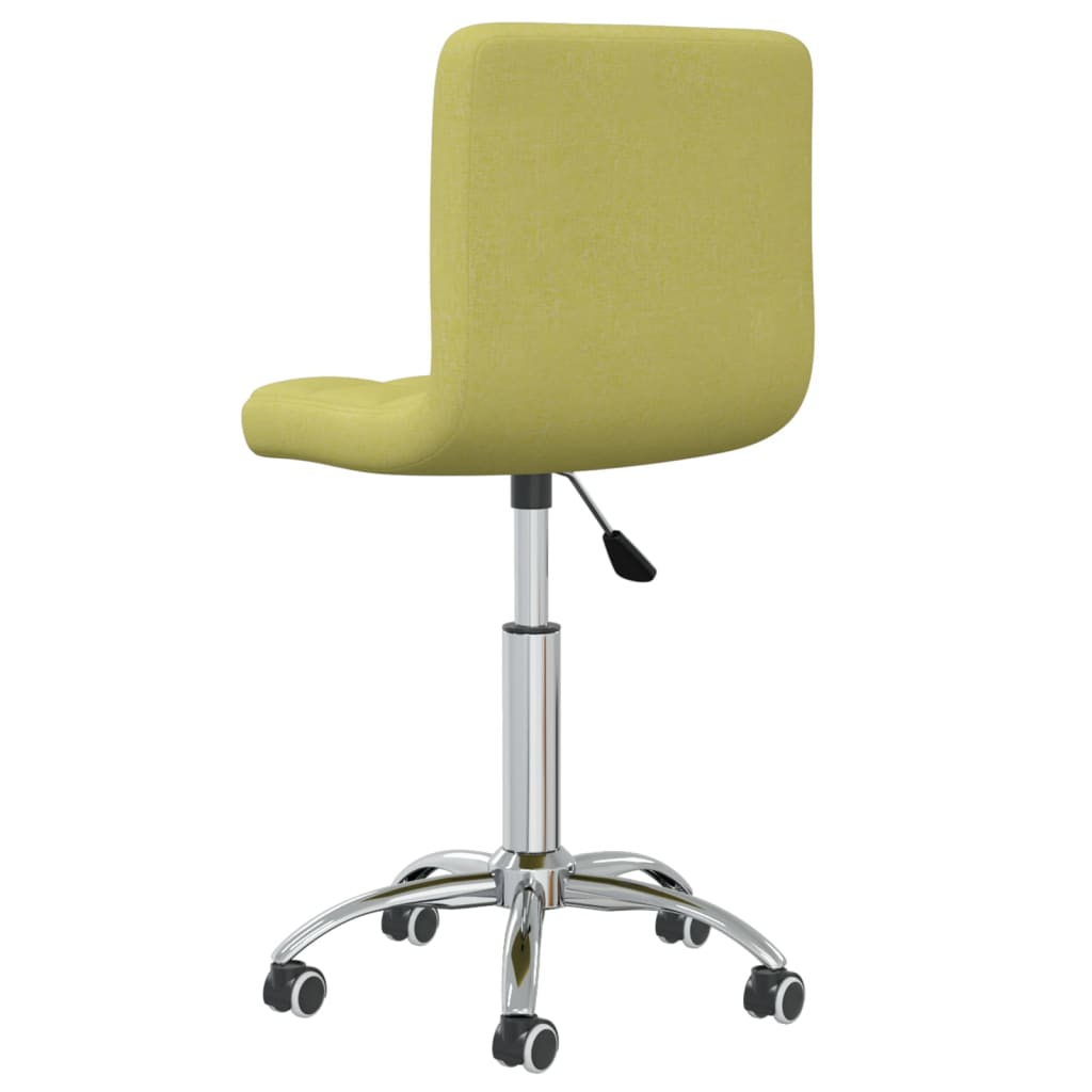 Bürostuhl Drehbar Grün Stoff