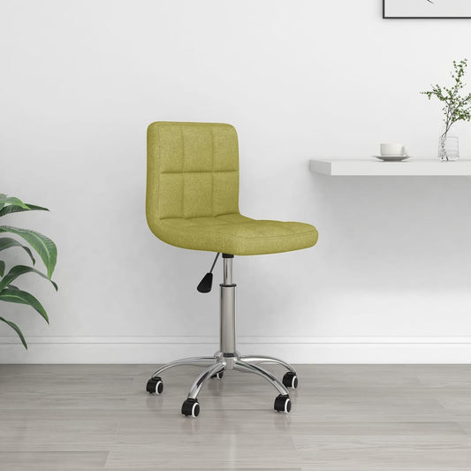 Bürostuhl Drehbar Grün Stoff