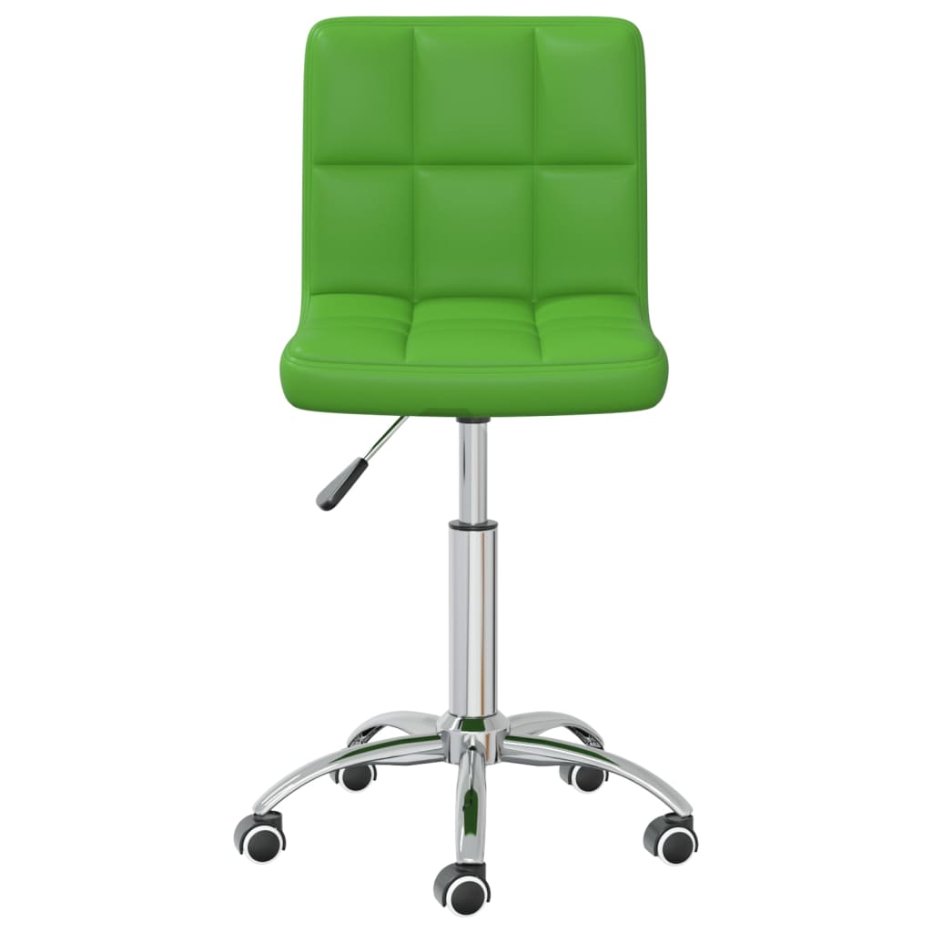 Bürostuhl Drehbar Grün Kunstleder