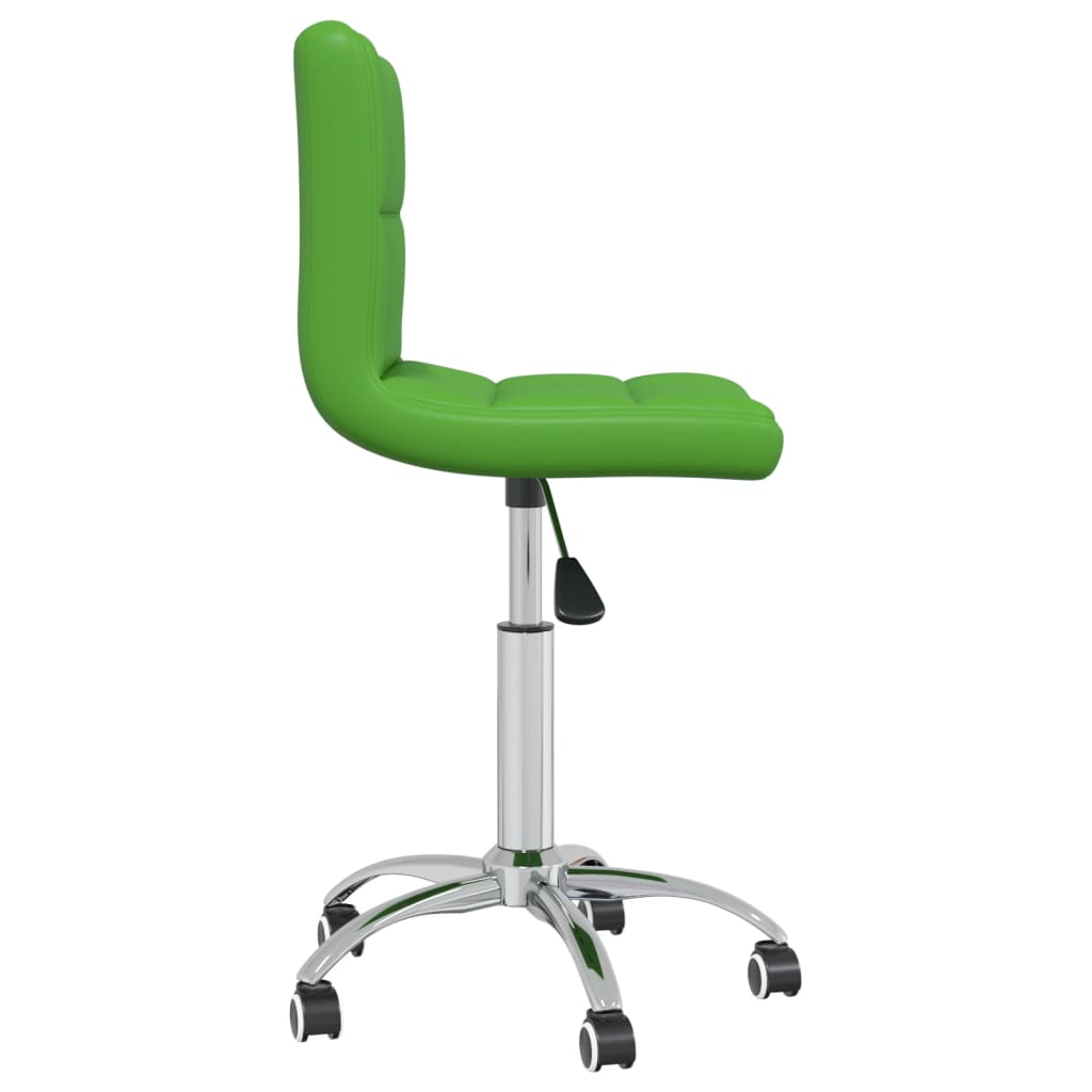 Bürostuhl Drehbar Grün Kunstleder