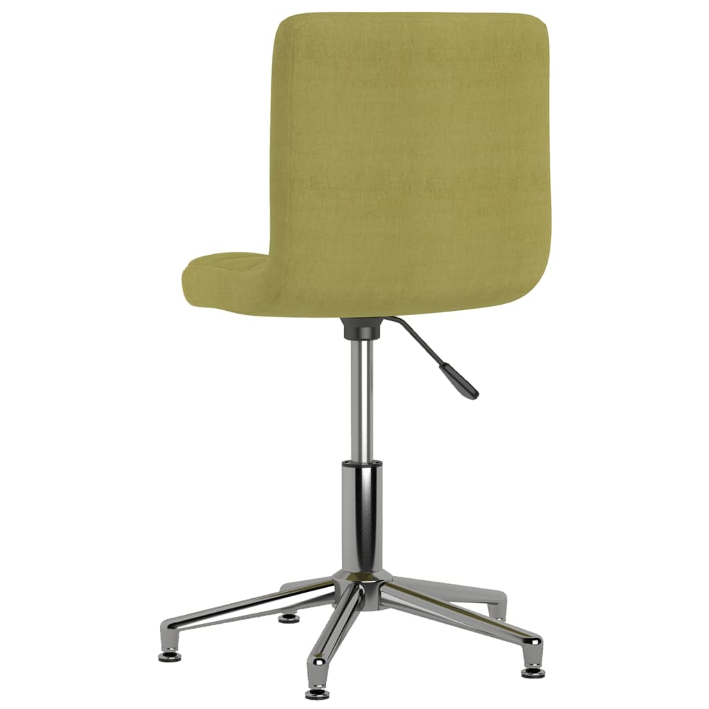 Bürostuhl Drehbar Grün Stoff