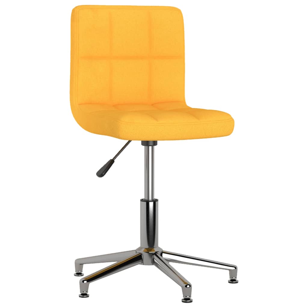 Bürostuhl Drehbar Senfgelb Stoff