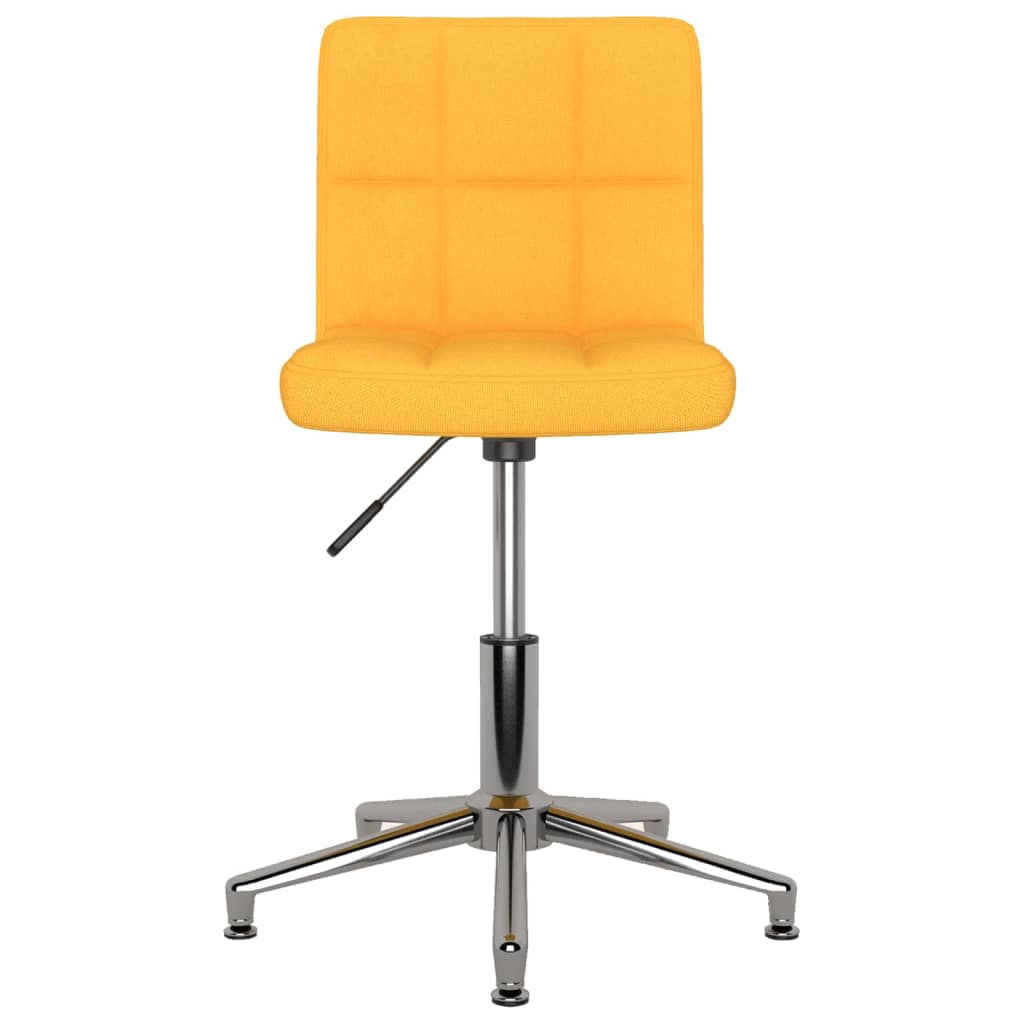 Bürostuhl Drehbar Senfgelb Stoff
