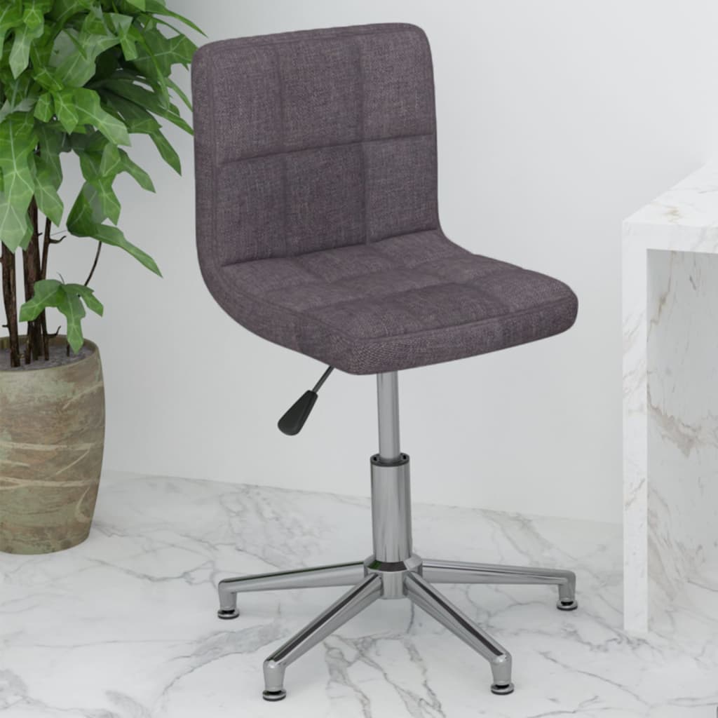Bürostuhl Drehbar Taupe Stoff