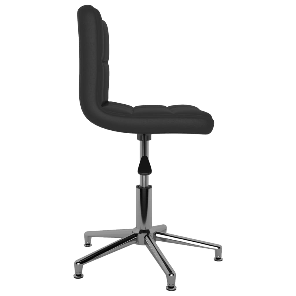 Bürostuhl Drehbar Schwarz Kunstleder