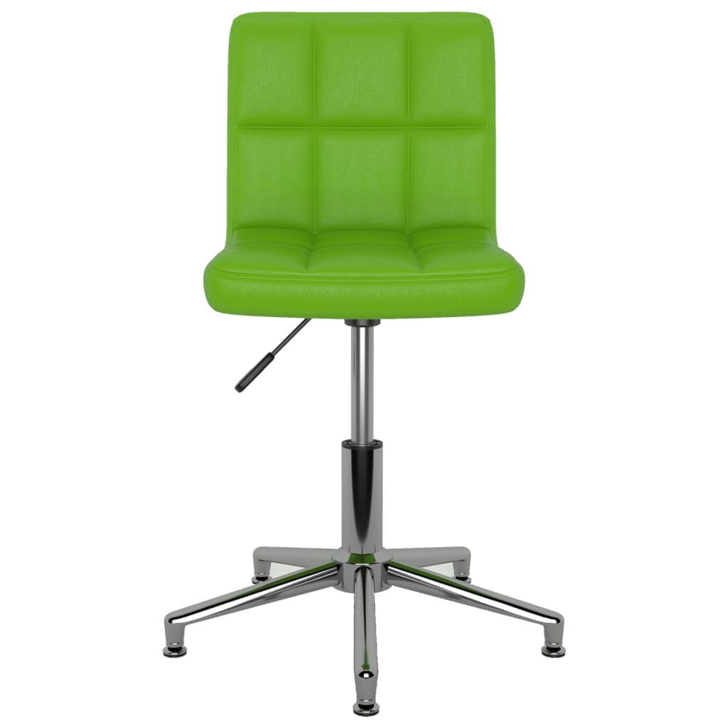 Bürostuhl Drehbar Grün Kunstleder