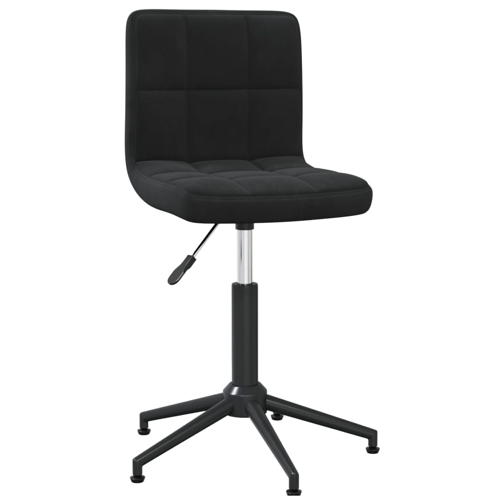 Bürostuhl Drehbar Schwarz Samt
