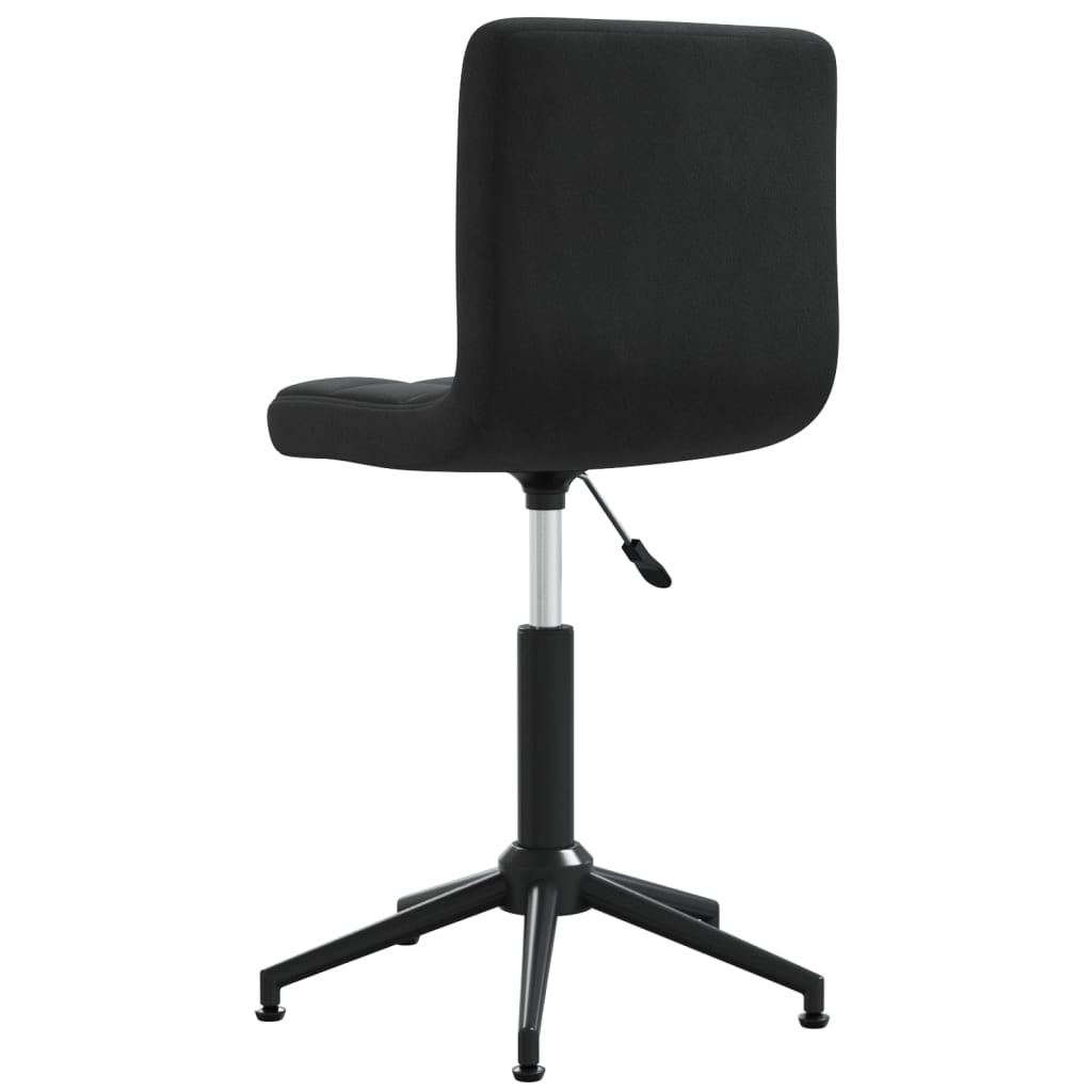 Bürostuhl Drehbar Schwarz Samt