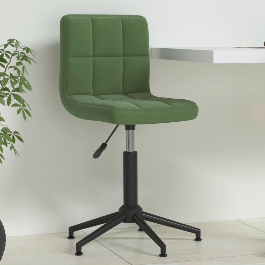 Bürostuhl Drehbar Dunkelgrün Samt