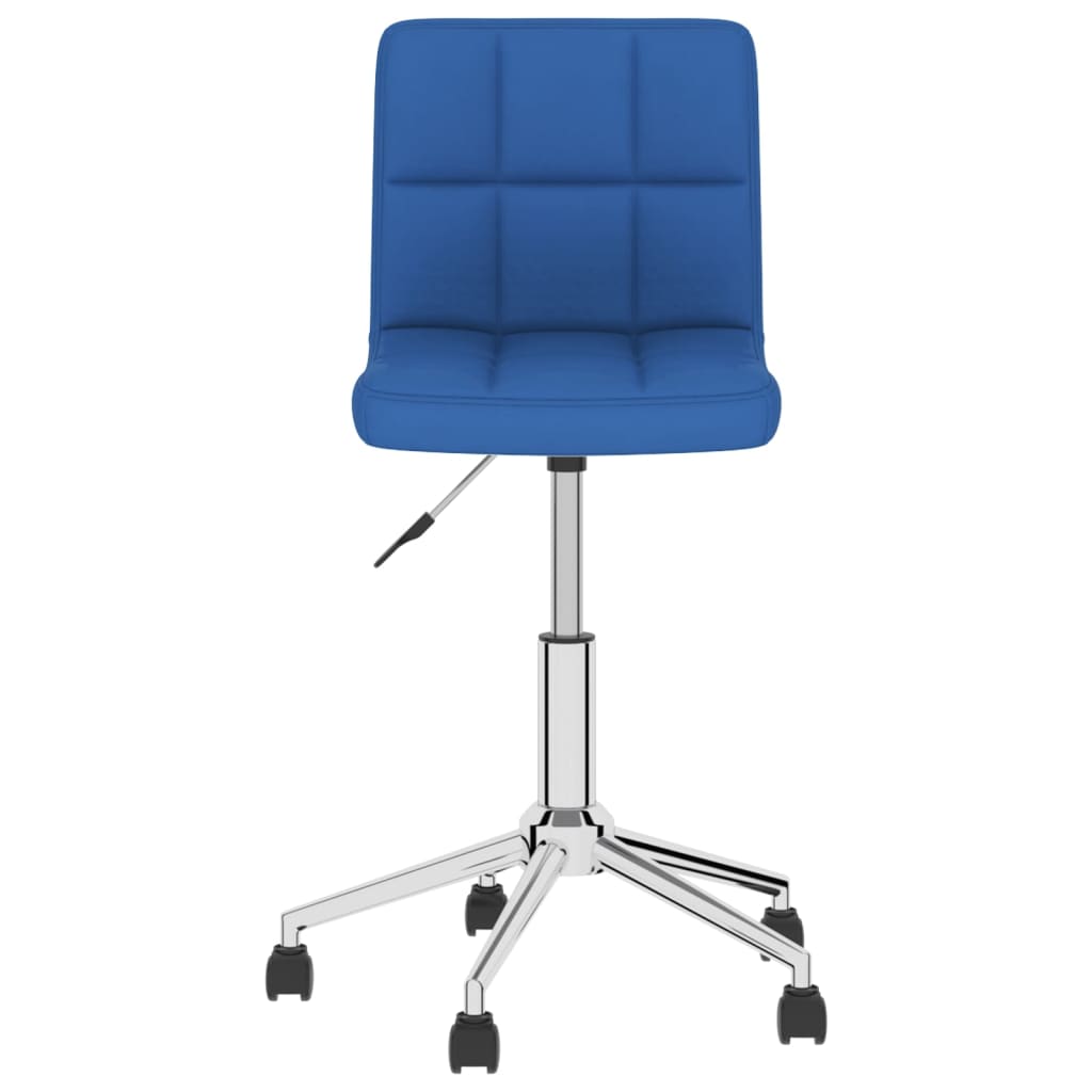 Bürostuhl Drehbar Blau Stoff