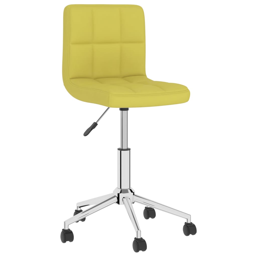 Bürostuhl Drehbar Grün Stoff