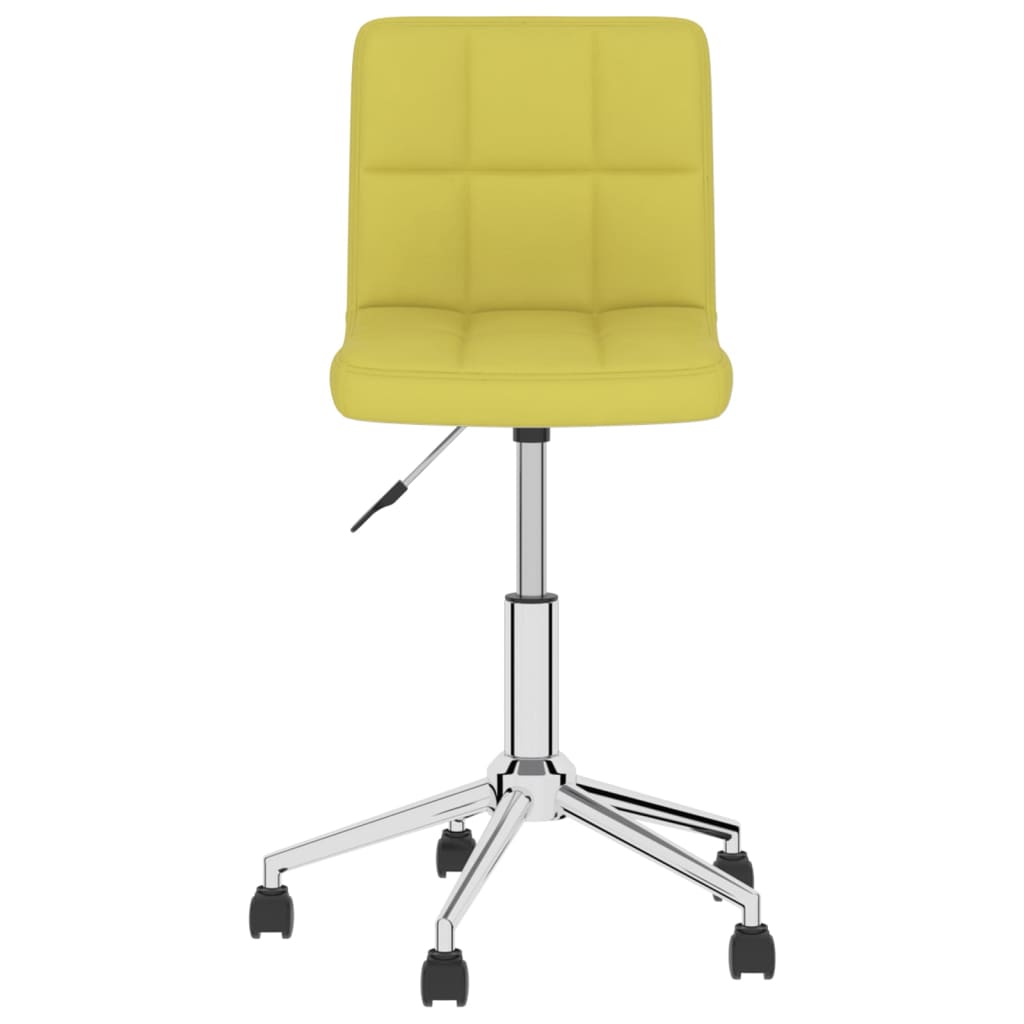Bürostuhl Drehbar Grün Stoff