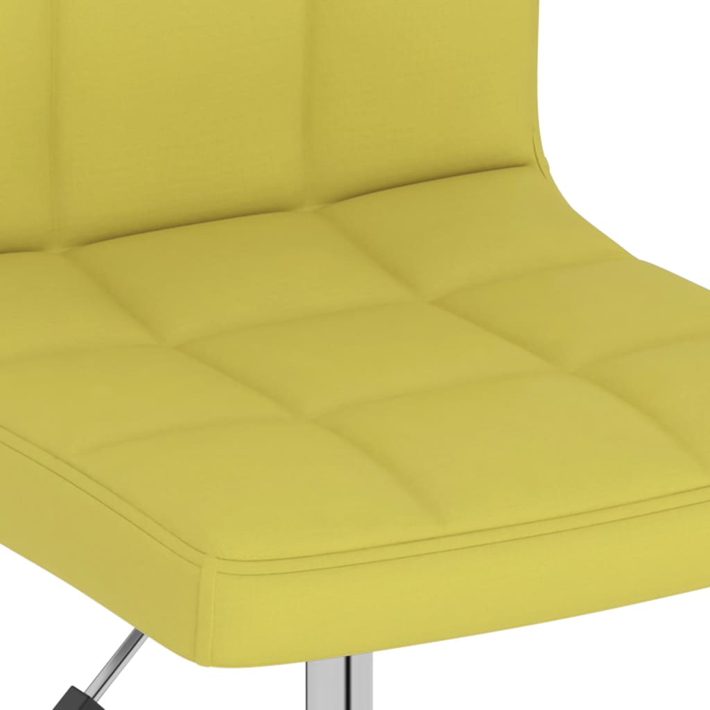 Bürostuhl Drehbar Grün Stoff