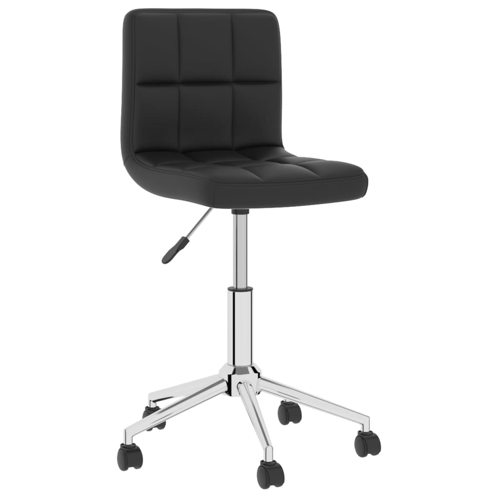 Bürostuhl Drehbar Schwarz Kunstleder