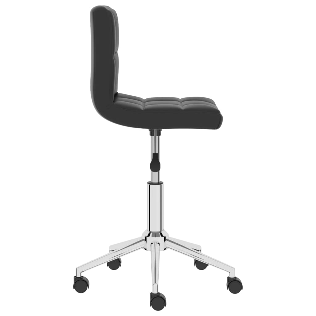 Bürostuhl Drehbar Schwarz Kunstleder