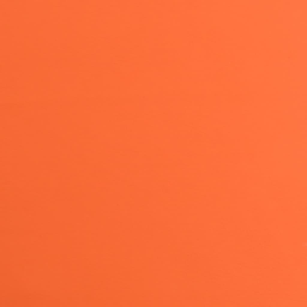 Bürostuhl Drehbar Orange Kunstleder