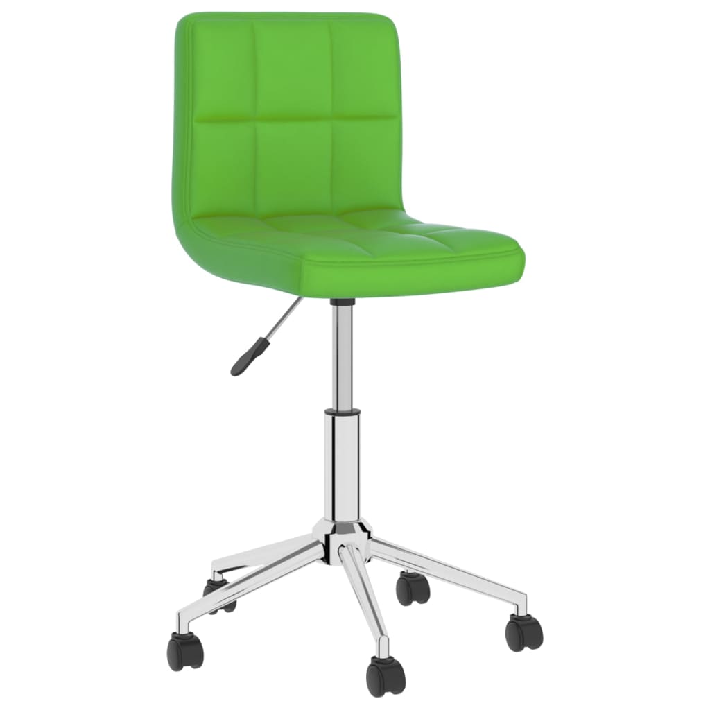 Bürostuhl Drehbar Grün Kunstleder